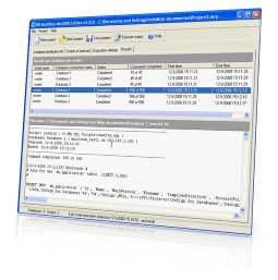 Datanamic MultiRun for MySQL screenshot