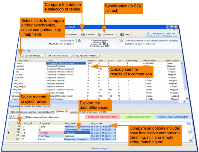 datanamic datadiff generates safe data change scripts